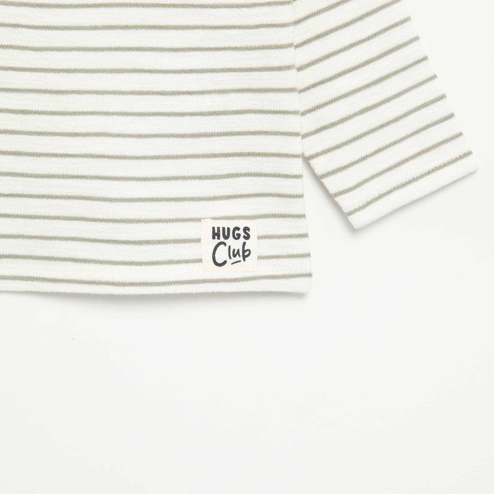 Long-sleeved Baby Terry T-shirt WHITE