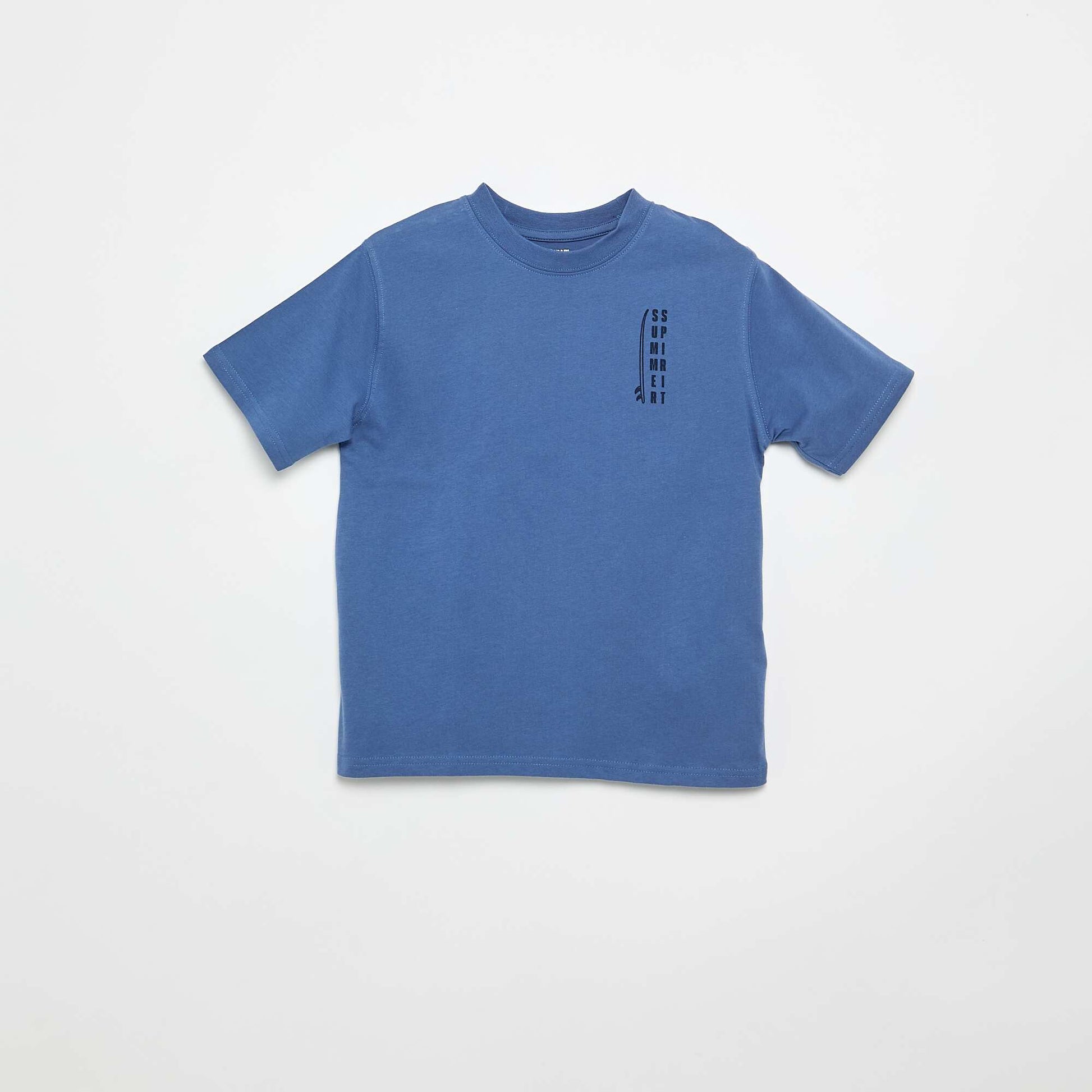 Short-sleeved T-shirt BLUE
