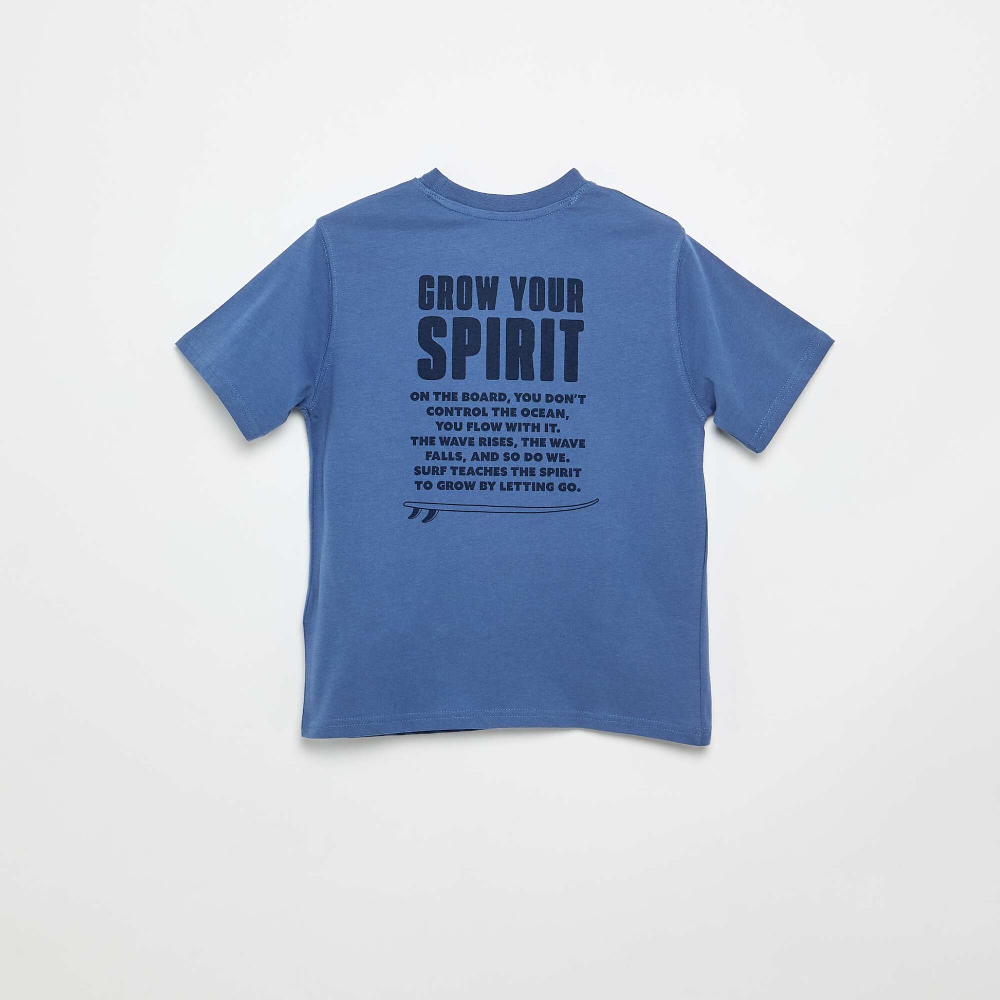 Short-sleeved T-shirt BLUE