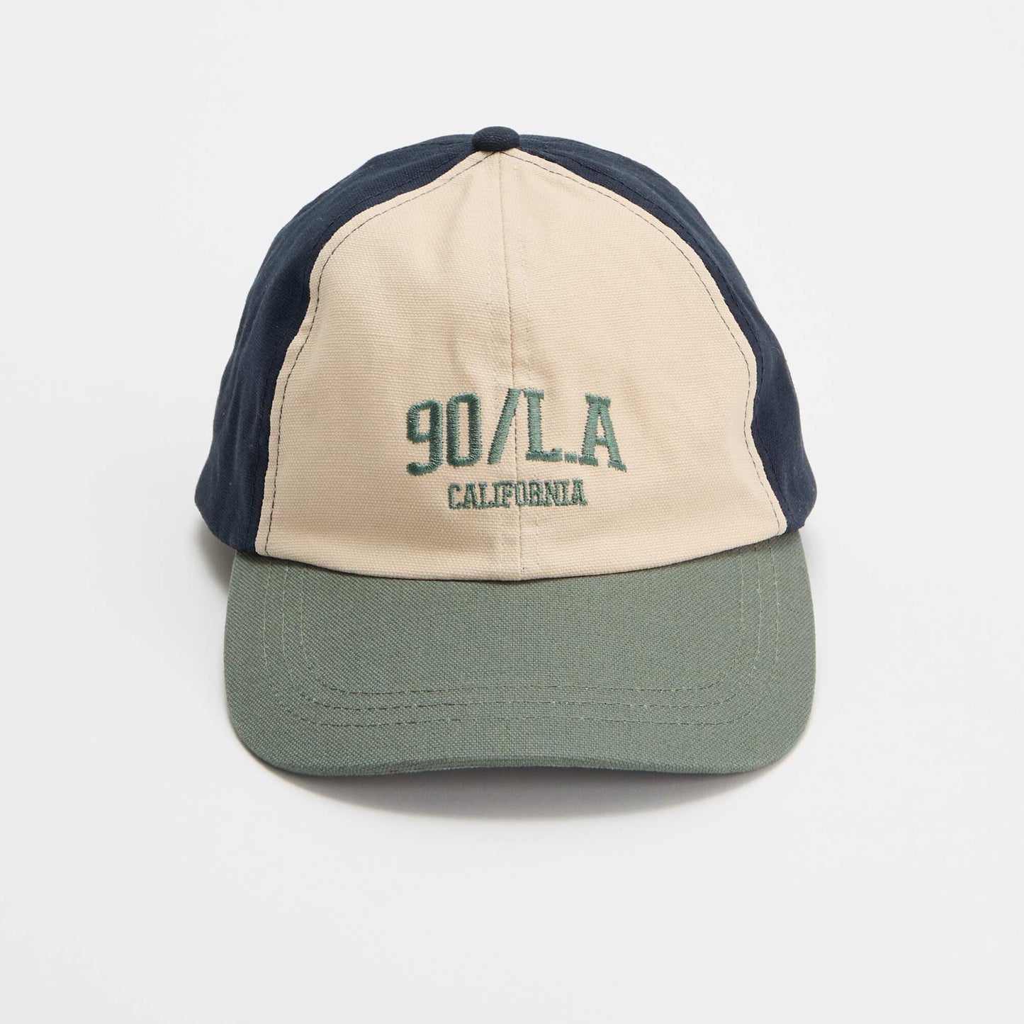 'California' scratch-fastening cap BLUE
