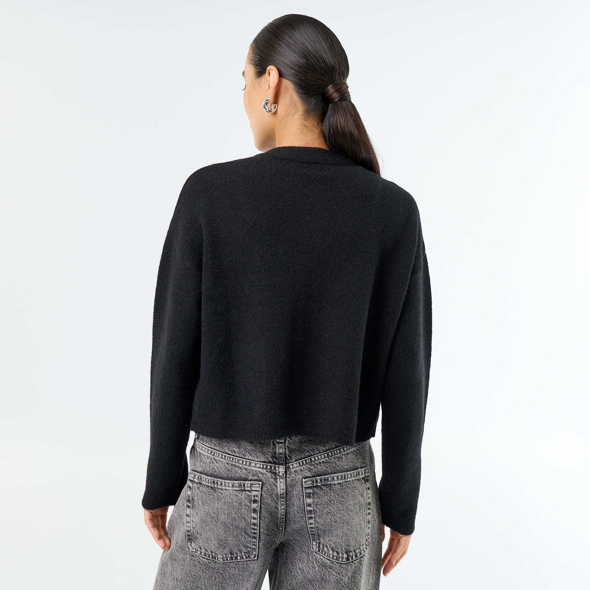 Knitted Cardigan BLACK