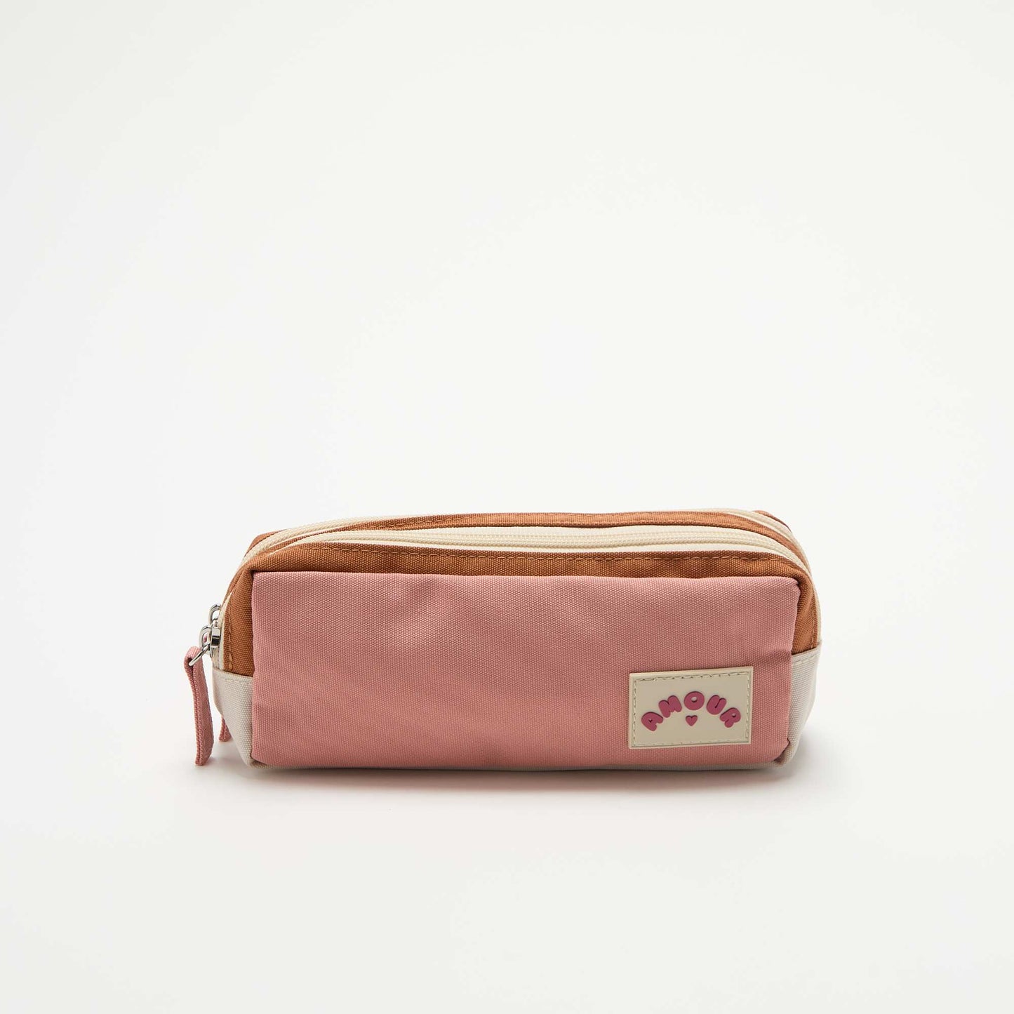 Double Compartment Pouch BEIGE