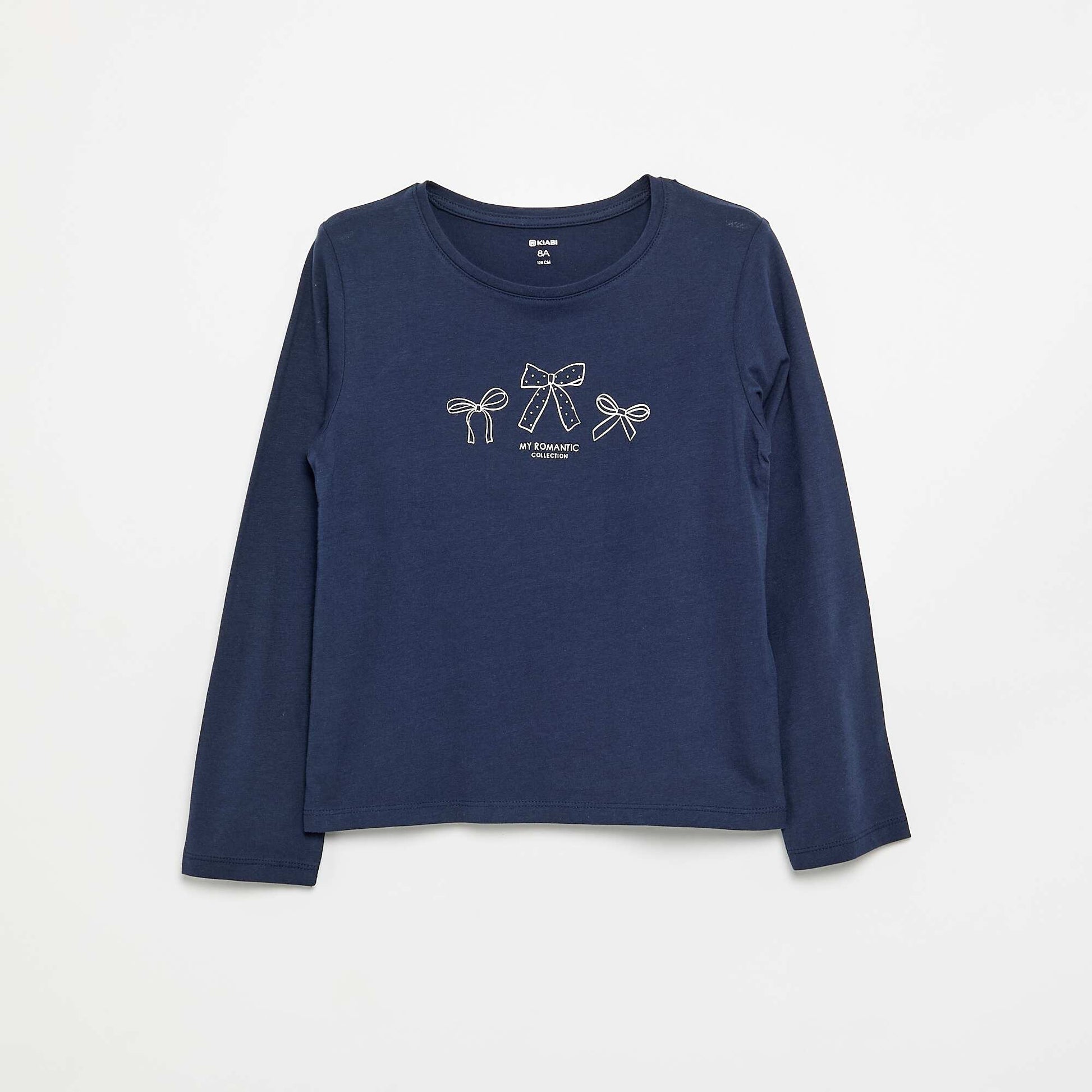 Long-sleeved T-shirt BLUE