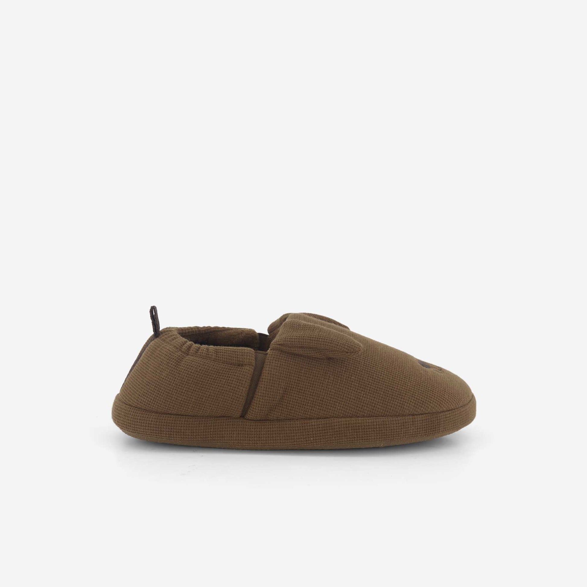 Charentaise-style slippers BROWN