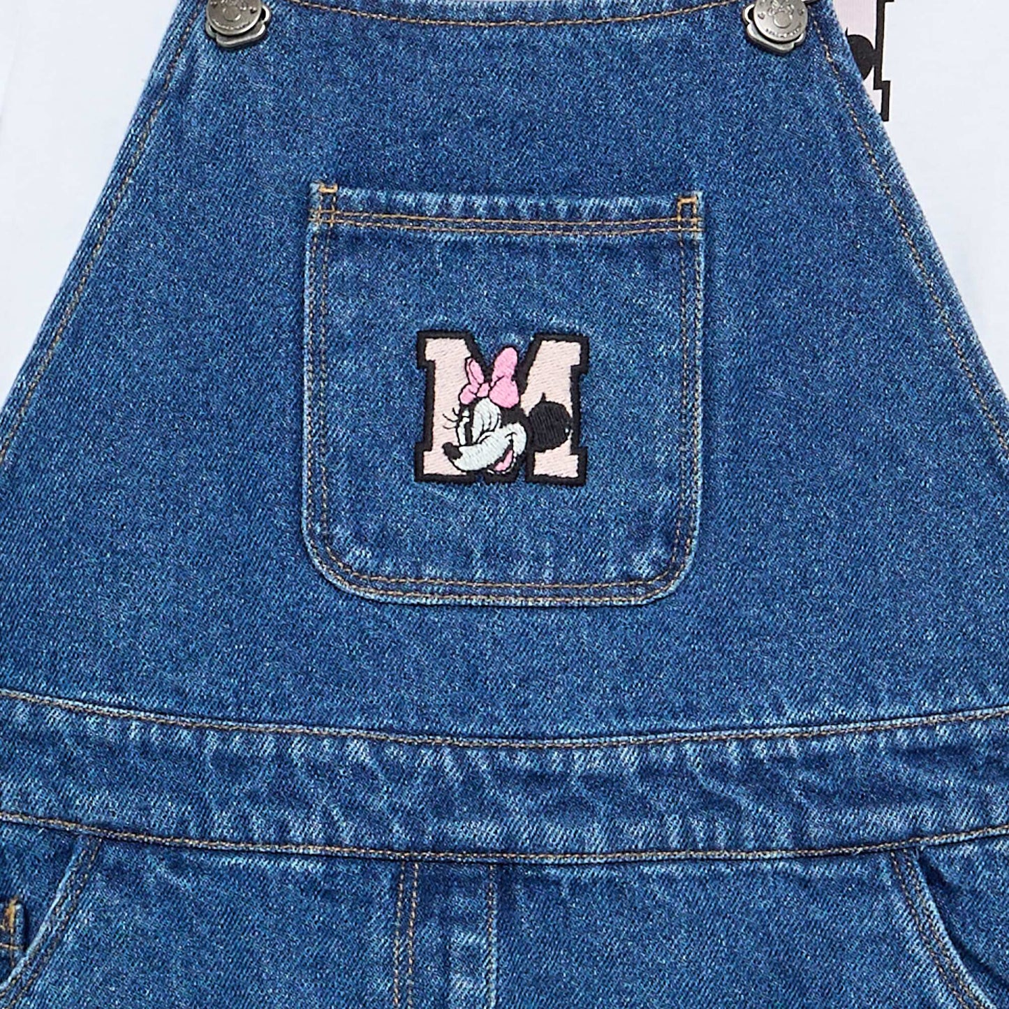 Denim dress and t-shirt 'Minnie' set BLUE