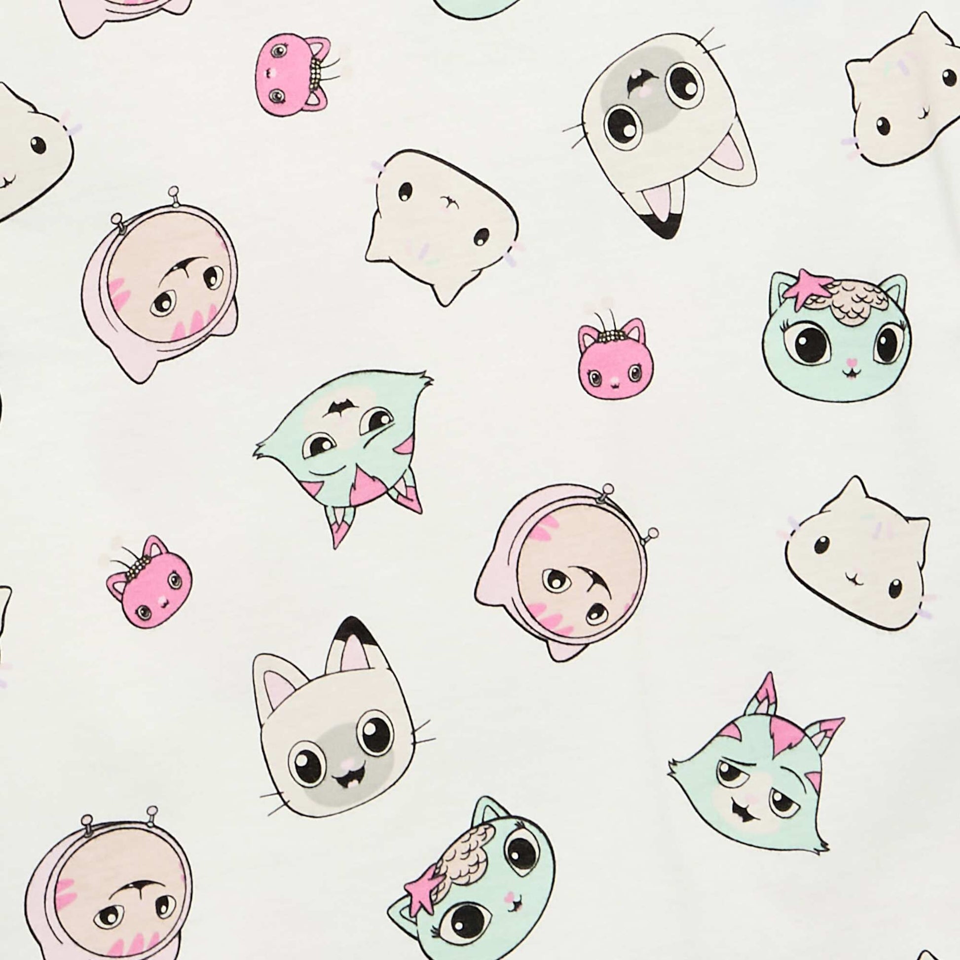 Short-sleeved 'Gabby's Dollhouse' T-shirt WHITE