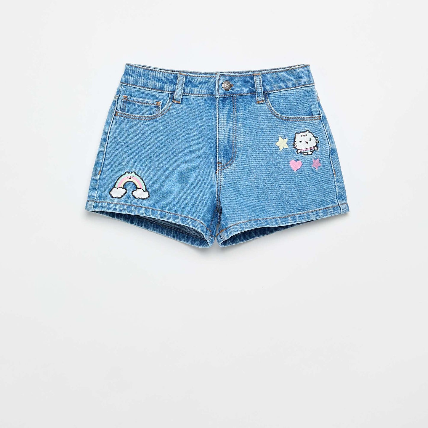 Denim shorts 'Gabby's Dollhouse' BLUE