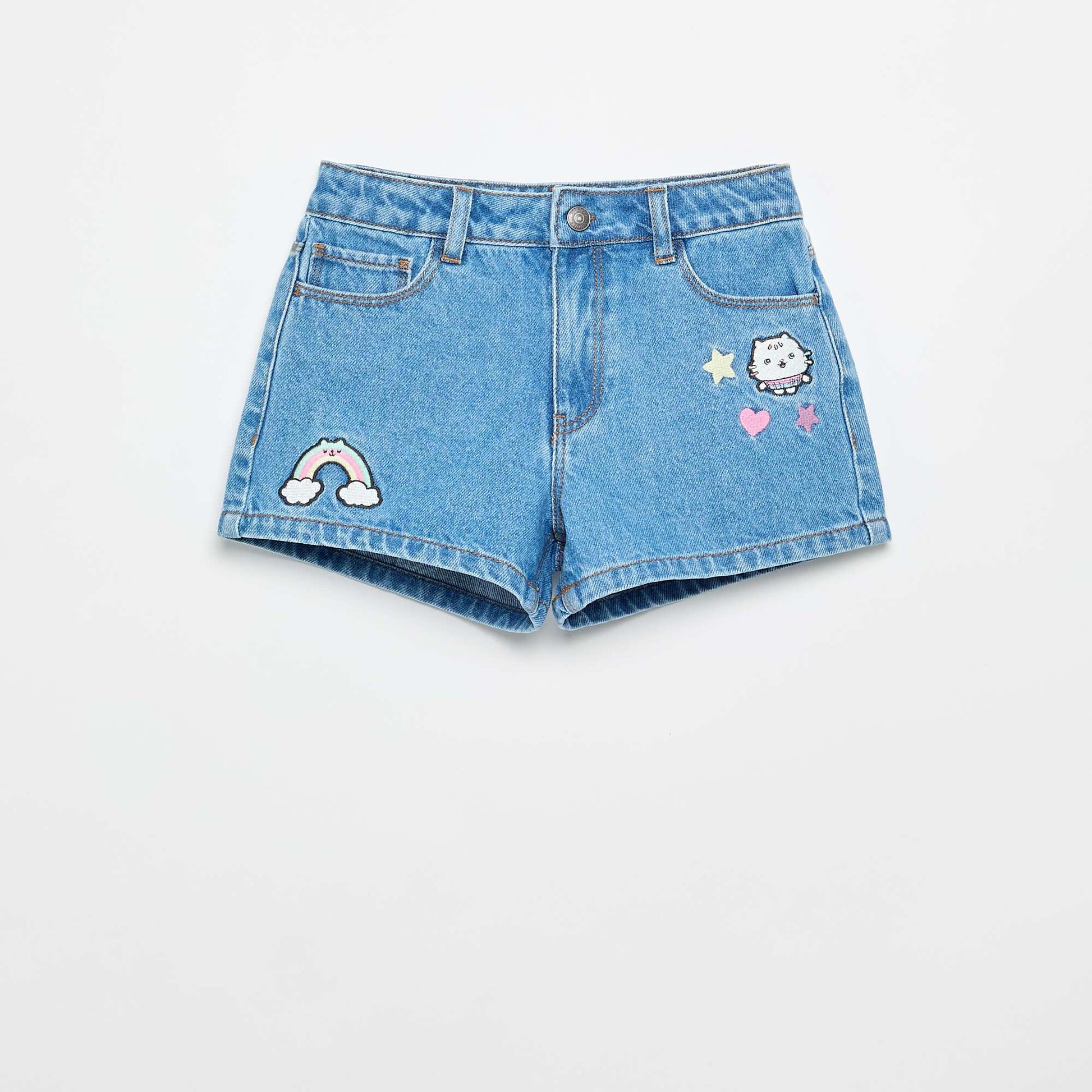 Denim shorts 'Gabby's Dollhouse' BLUE