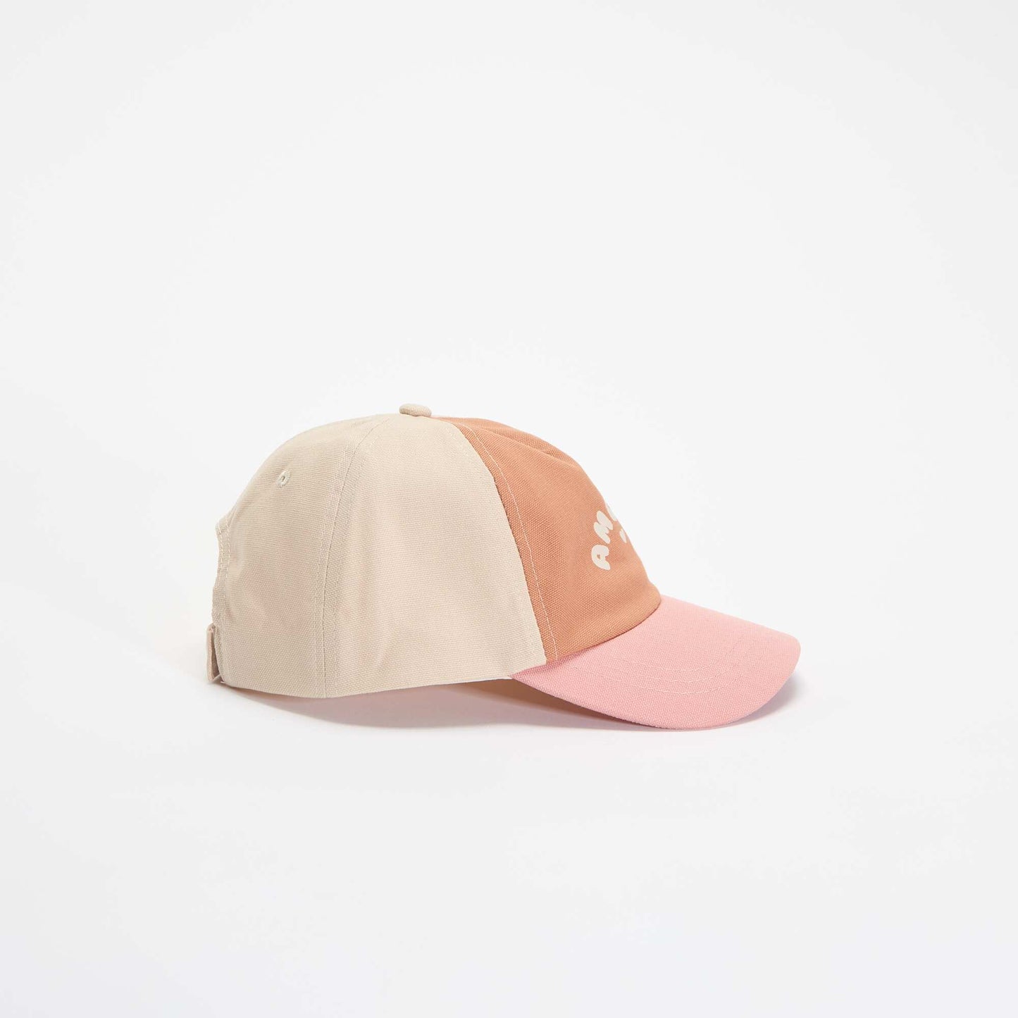 Leopard print baseball style cap PINK