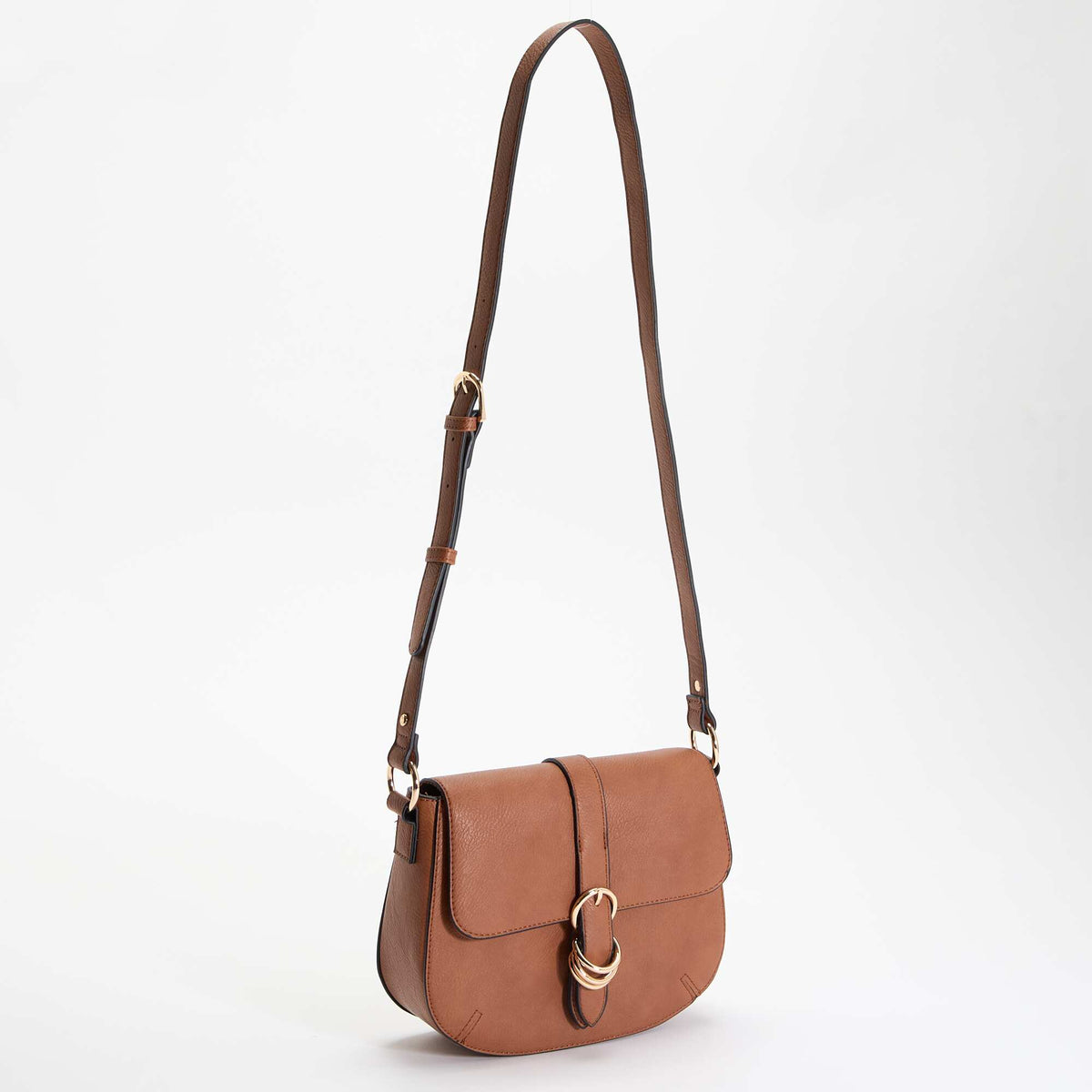 Stylish Handbag with Adjustable Strap BEIGE