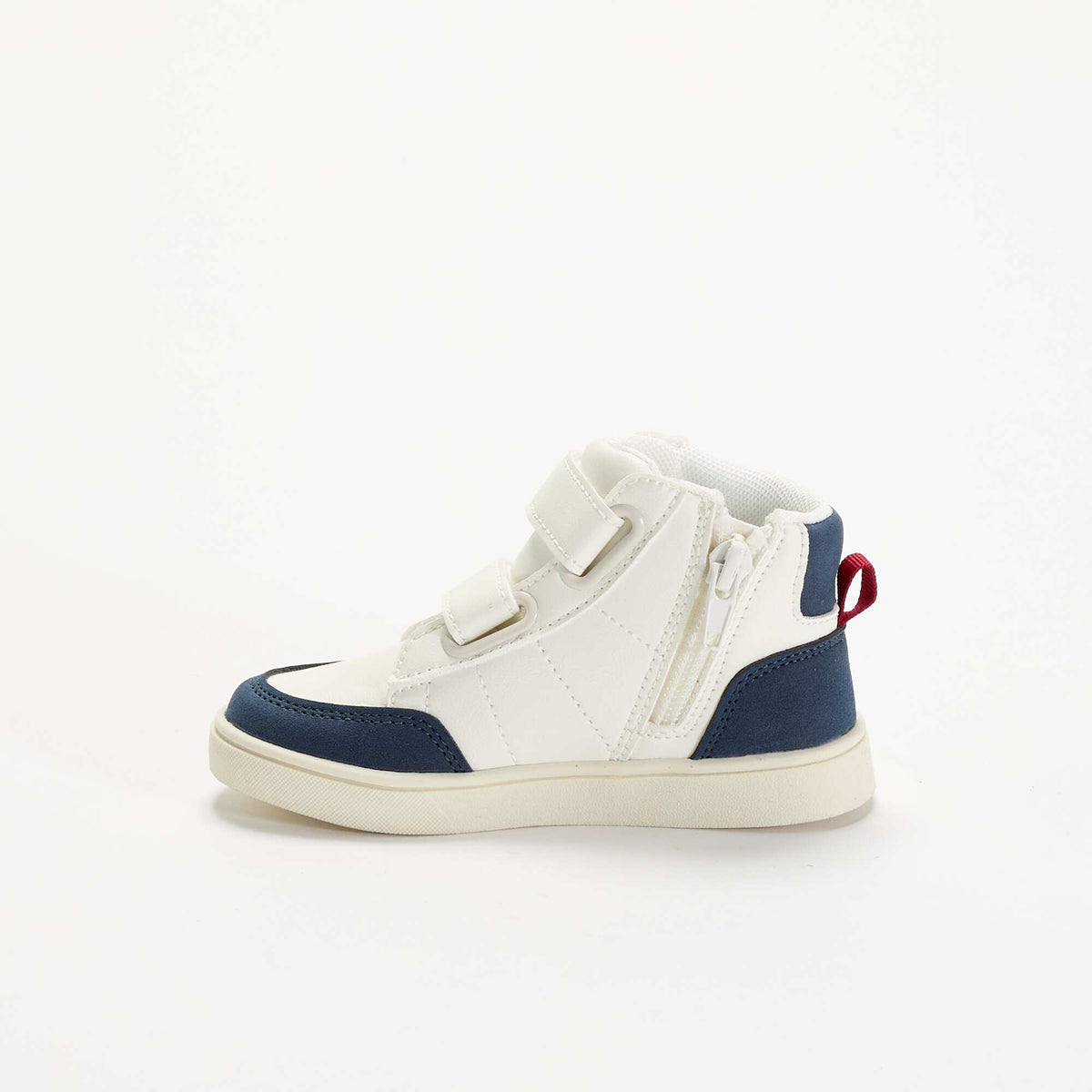 Sneakers të larta Spider-Man Marvel me rripa velo-velo TË KUQE