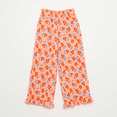 Pantallona të lirshme me motive