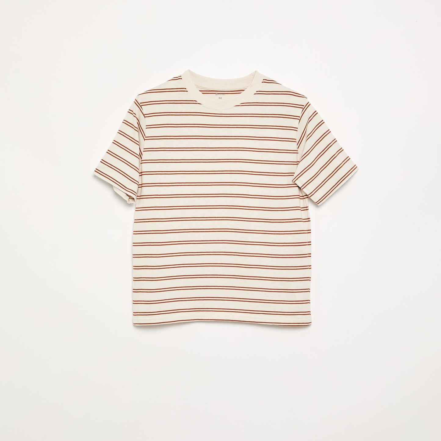 Pack of 2 Printed Short-Sleeved T-shirts BEIGE