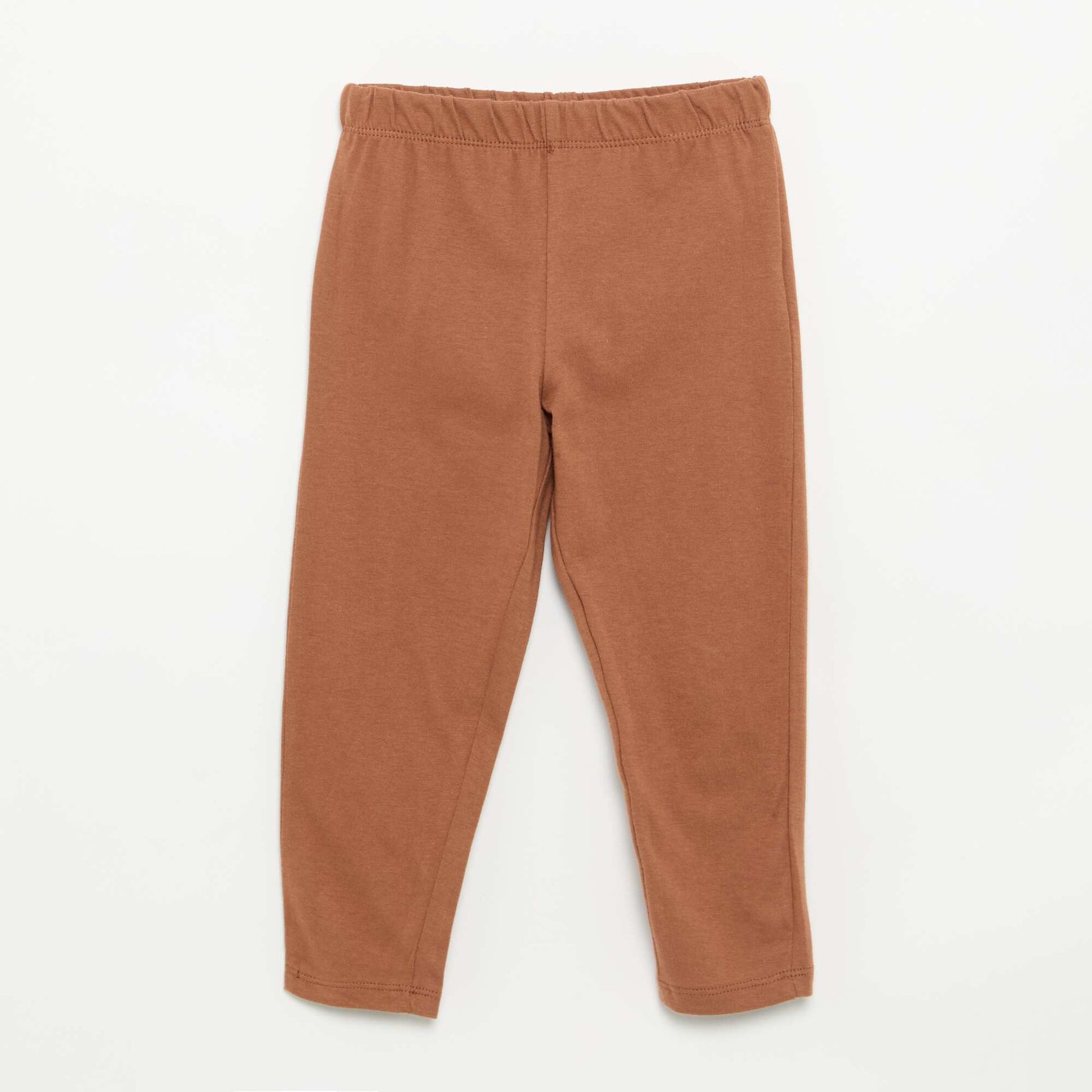 2-piece jersey pyjamas BROWN