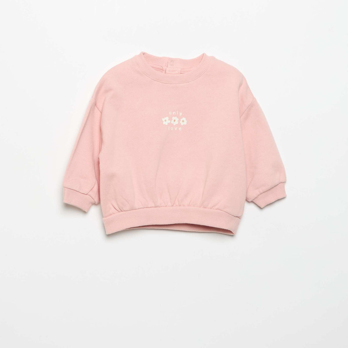 Pack of 2 Printed Sweatshirts BEIGE