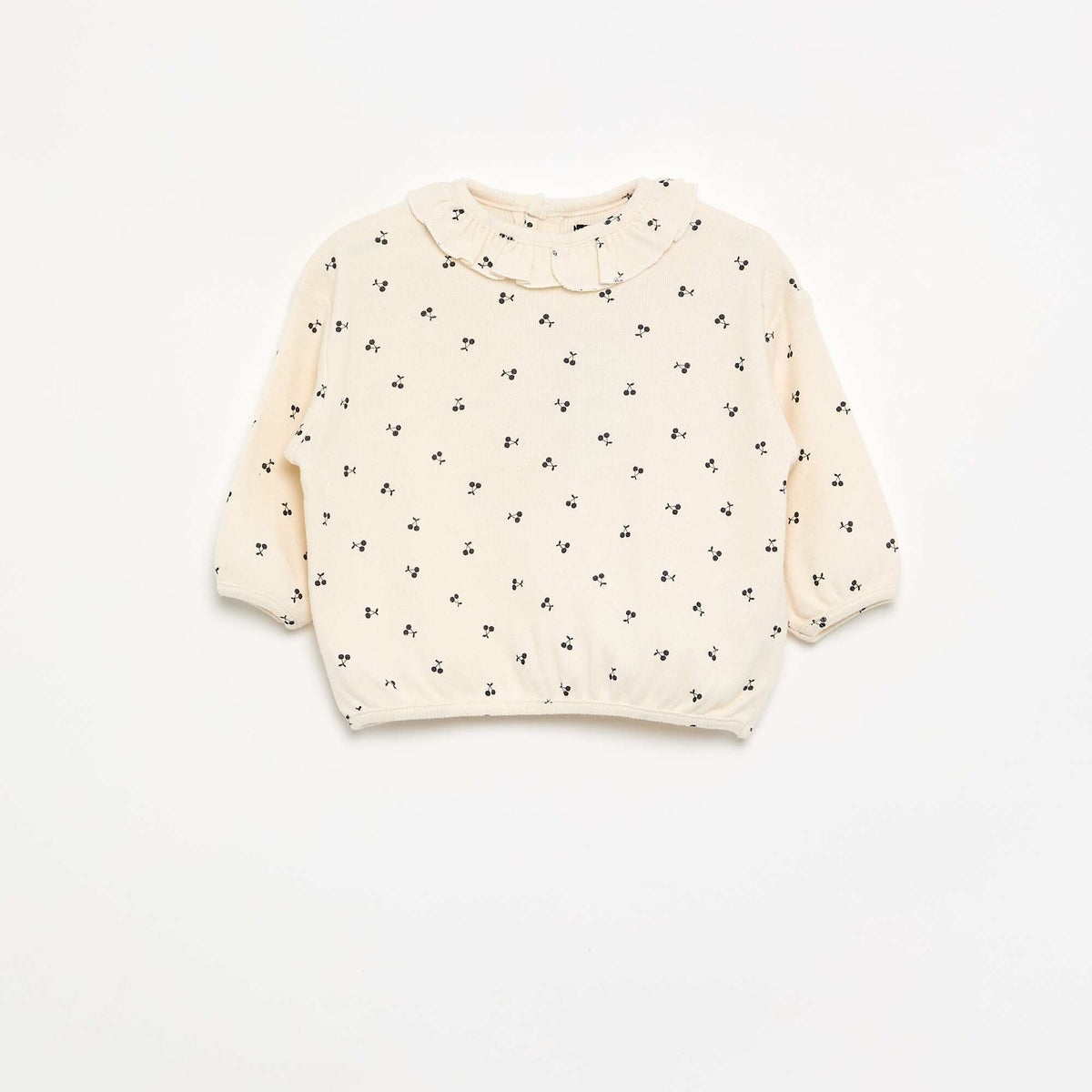 Teddy Knit Sweater BEIGE