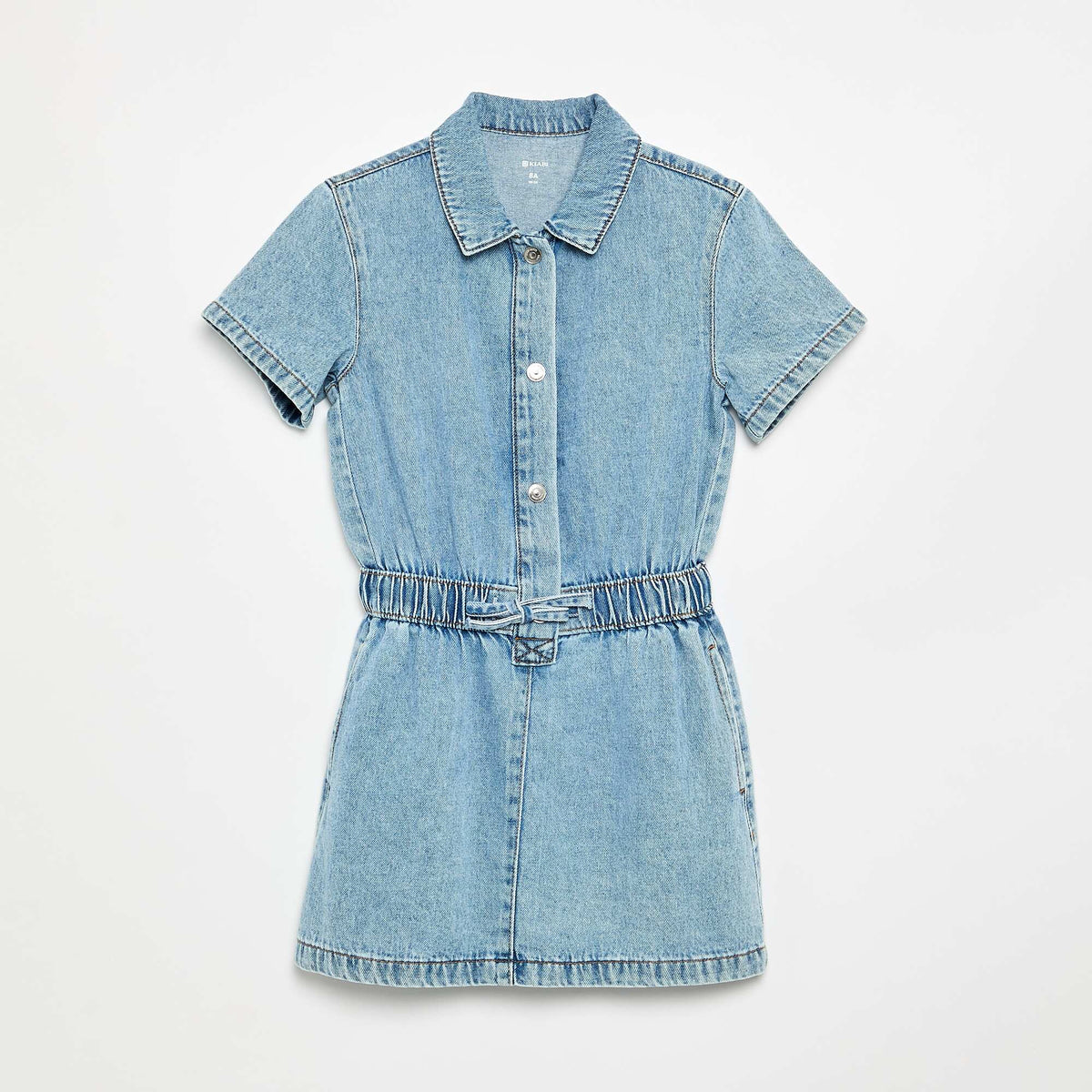 Denim shirt dress BLUE