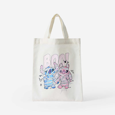 Tote bag / Halloween candy bag 'Stitch' 'Disney' BEIGE