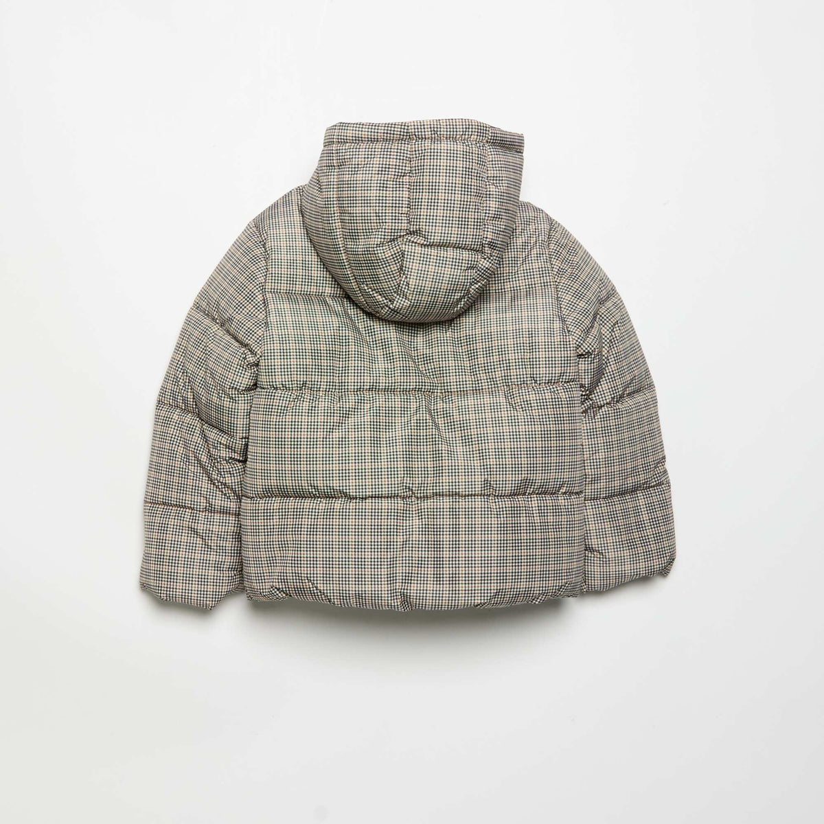 Hooded Puffer Jacket GREY
