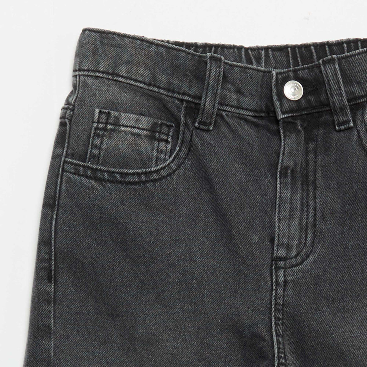 Embroidered Wide Leg Trousers GREY