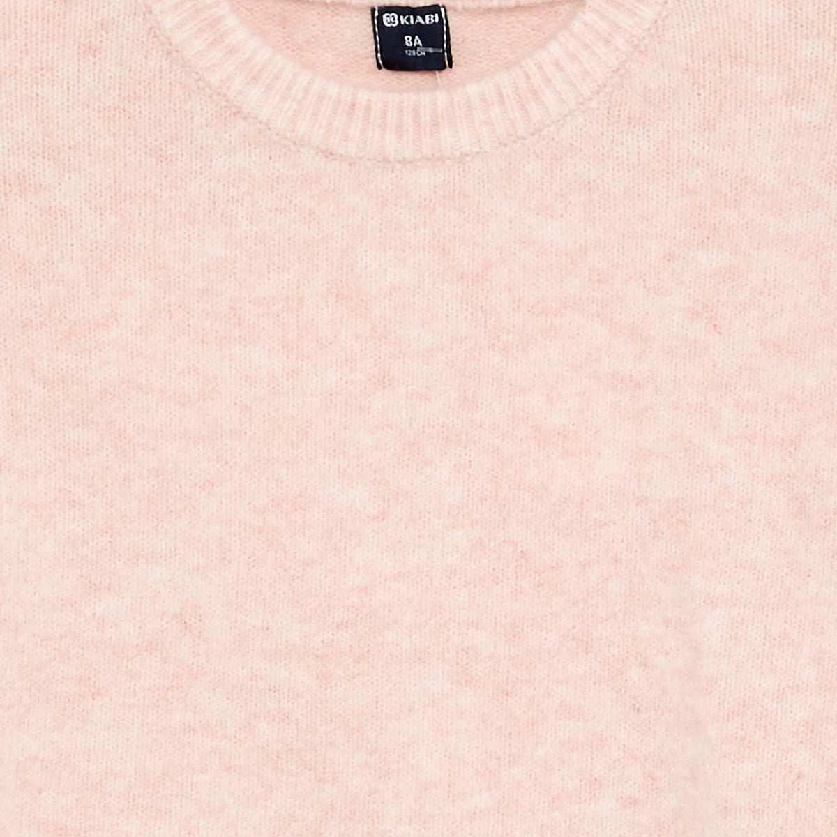 Plain Long-Sleeved Sweater PINK