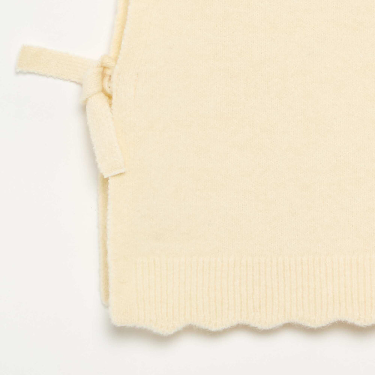 Sleeveless Jumper ECRU