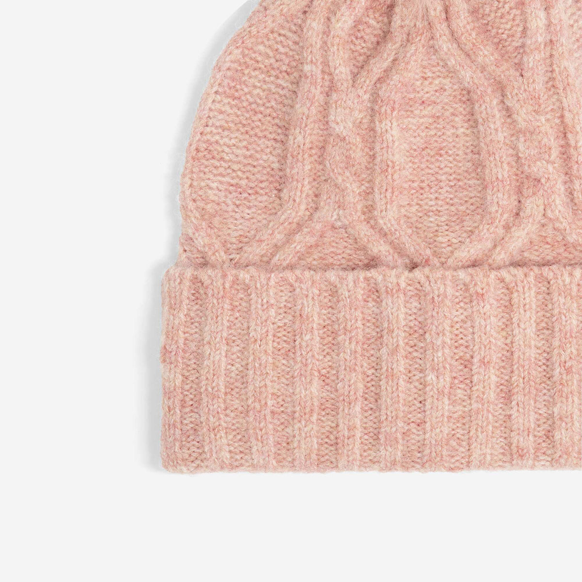 2-piece set - Bobble hat + neck warmer PINK