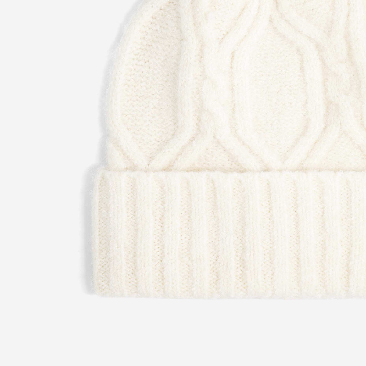 2-piece set - Bobble hat + neck warmer BEIGE