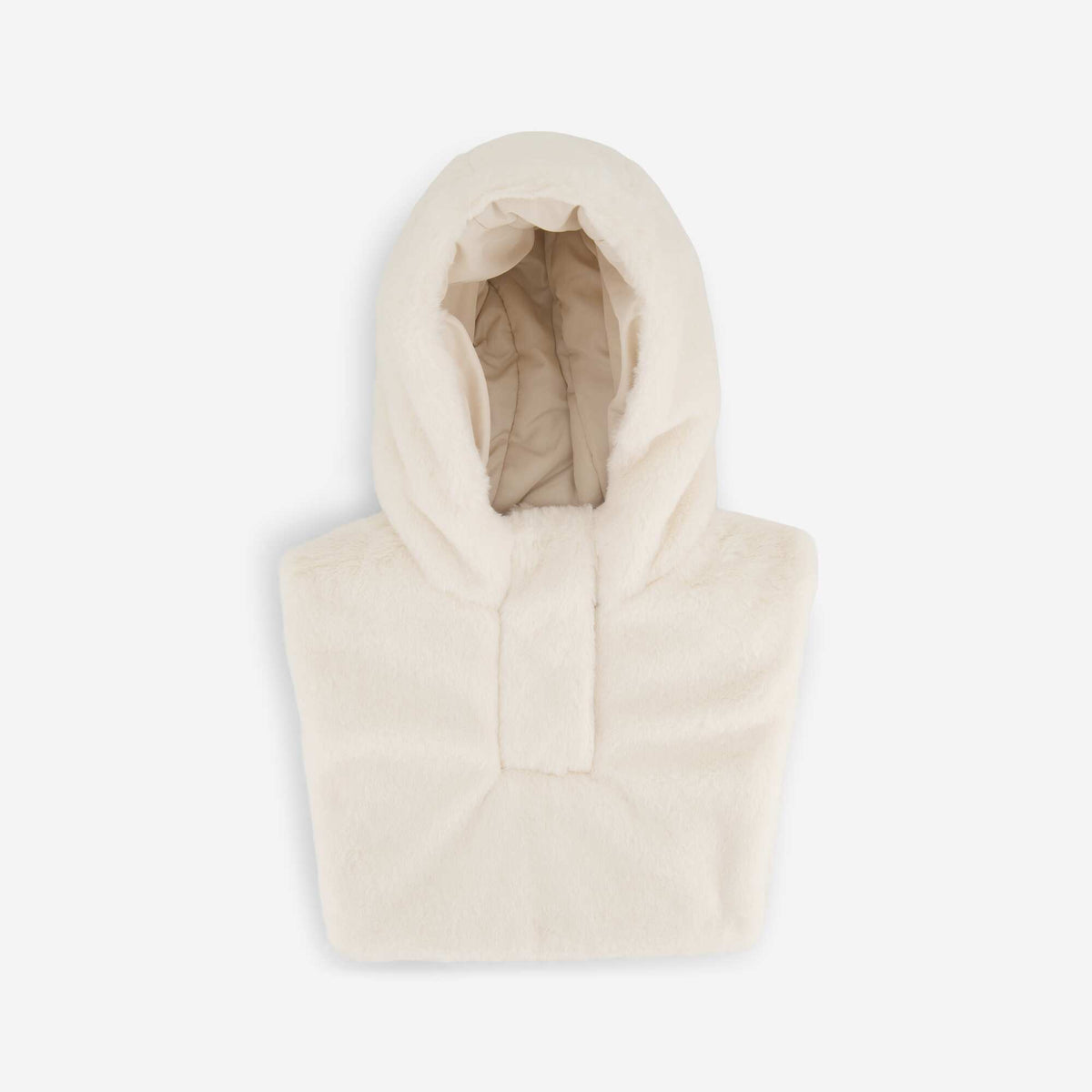 Hooded Bib BEIGE