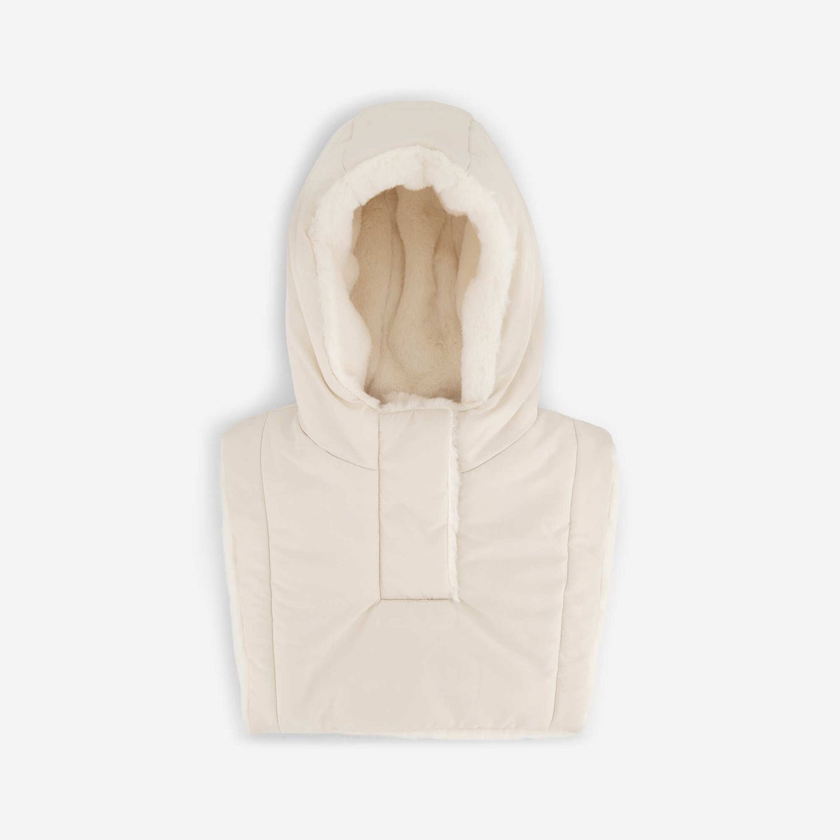 Hooded Bib BEIGE