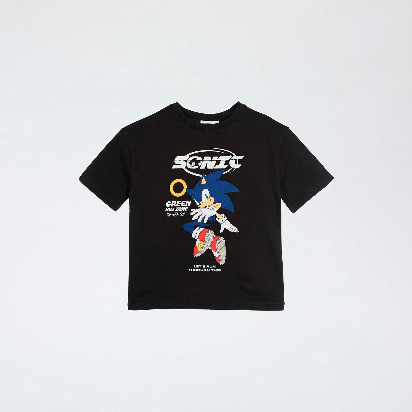 Bluzë pambuku me mëngë të shkurtra "Sonic"