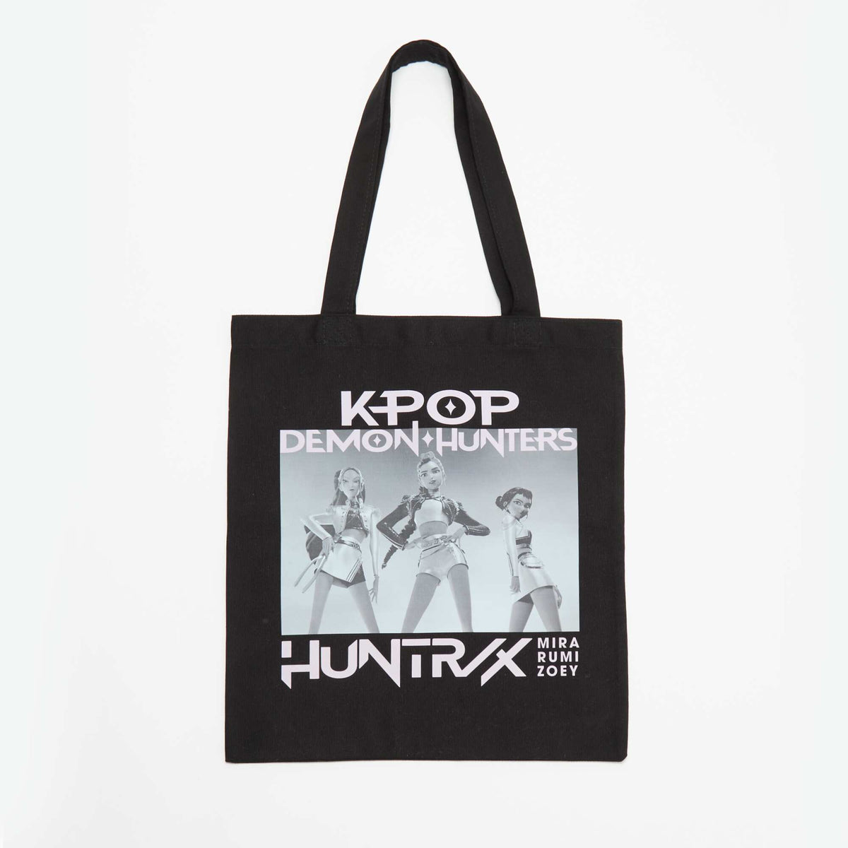 Tote bag \'K-Pop Demon Hunters\' BLACK