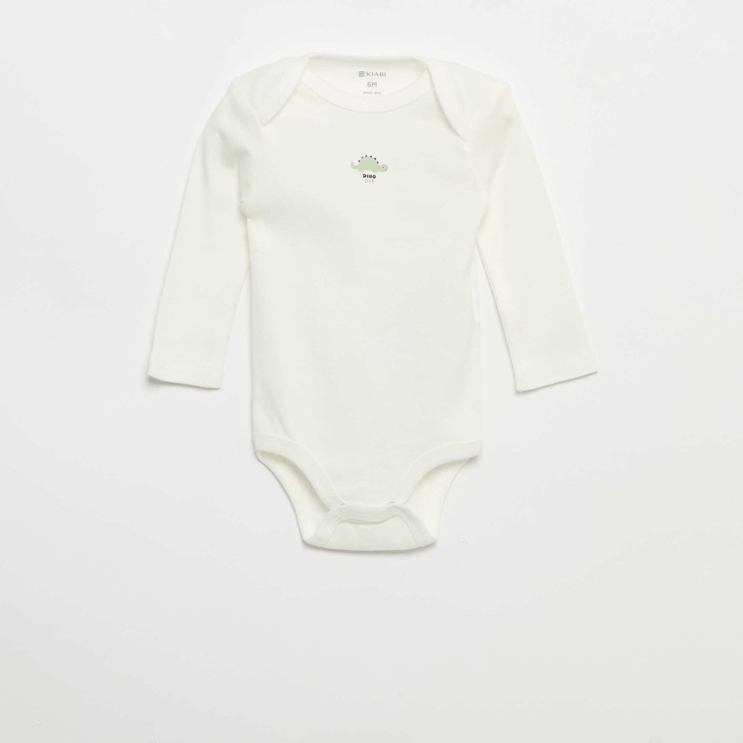 Pack of 3 long-sleeved bodies BLUE