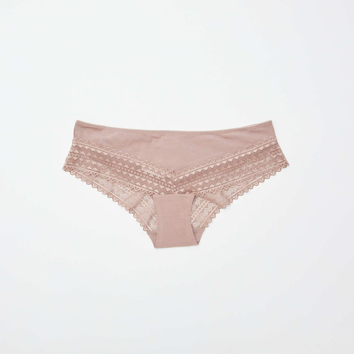 Pack of 3 Lace Shorty Briefs PINK