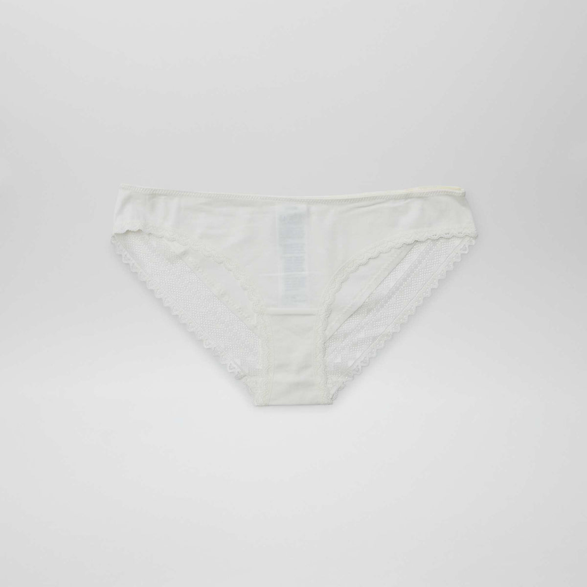 Pack of 3 Cotton Lace Briefs PINK
