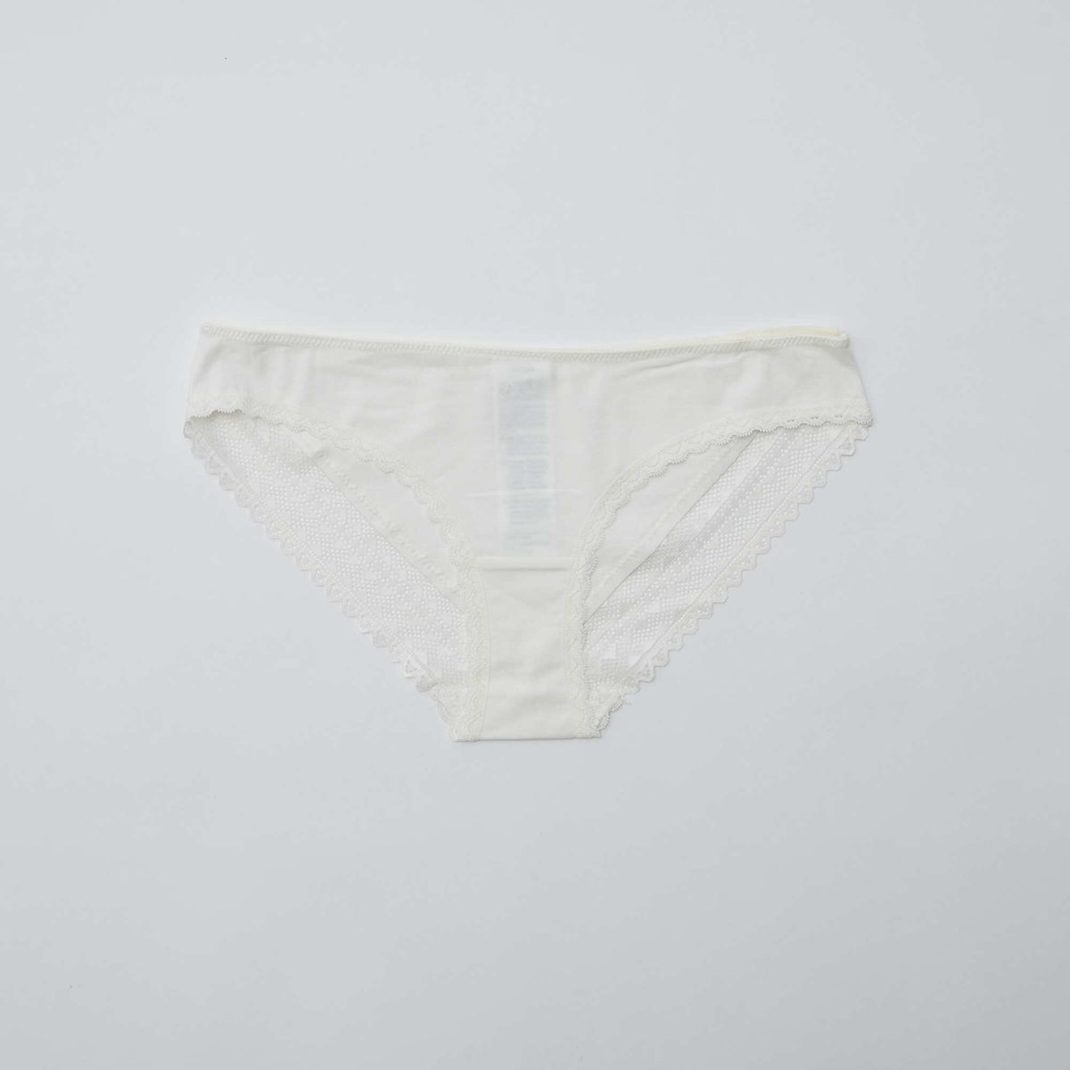 Pack of 3 Cotton Lace Briefs PINK