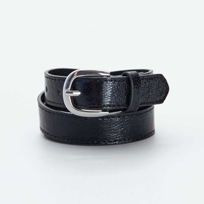 Iridescent textured belt