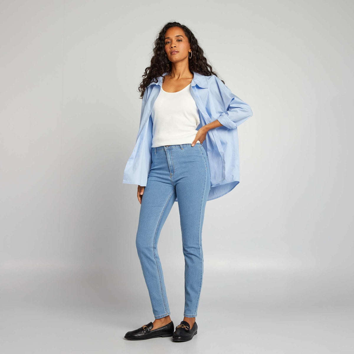 Xhinse Skinny Fit / Prerje shumë e ngushtë BLU