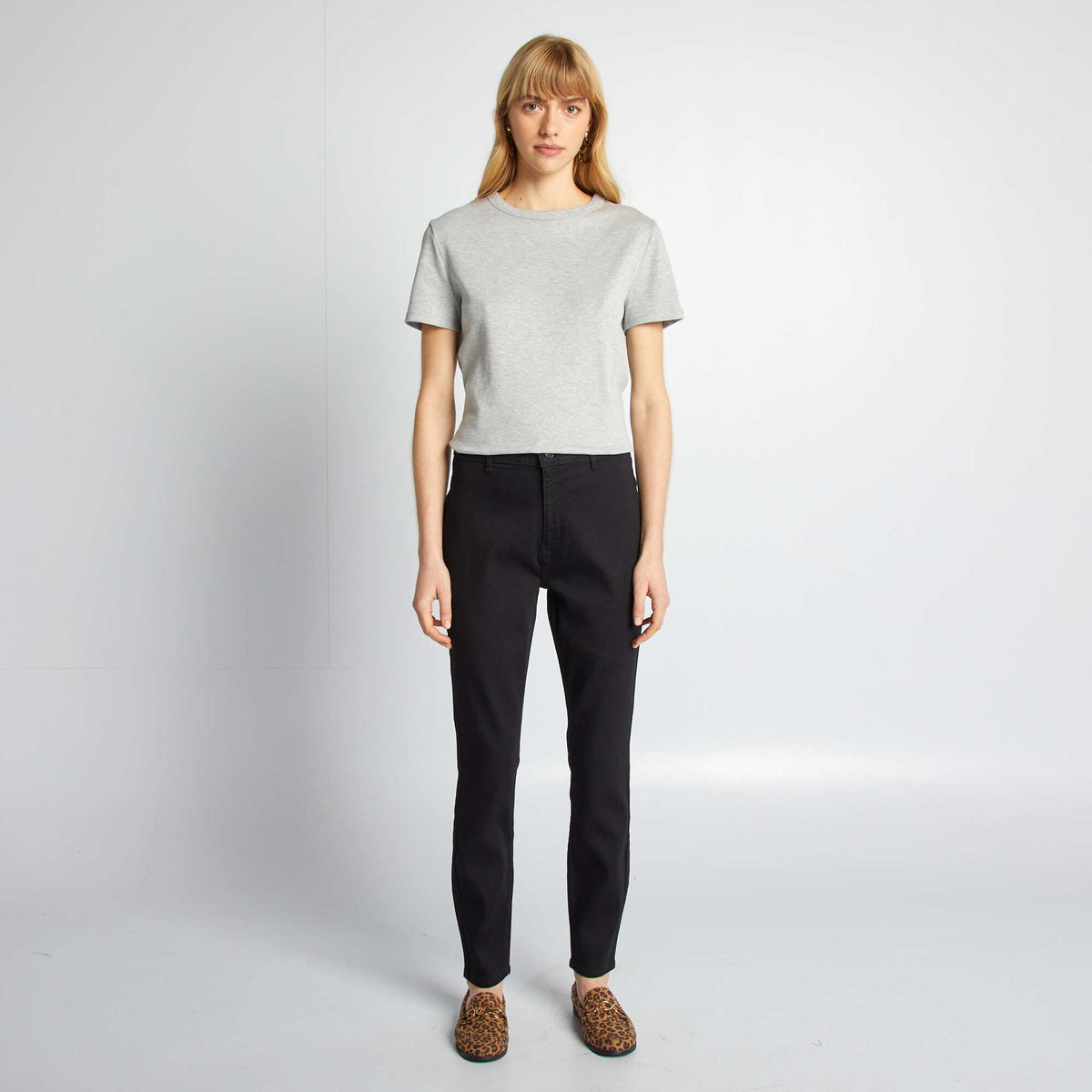Xhinse skinny fit / prerje shumë e ngushtë ZEZË